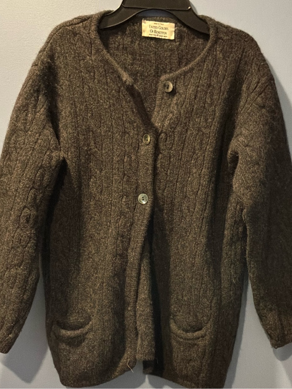 United Colors Of Benetton Cable-Knit Cardigan
